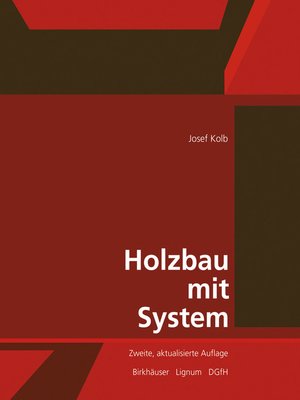 cover image of Holzbau mit System